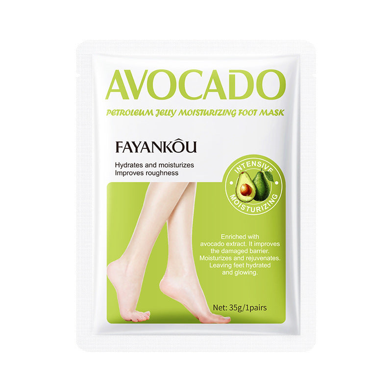 Full English Foot Care Series Foot Mask Fayankou Moisturizing and Moisturizing Foot Rejuvenation Foot Mask Cross-Border Wholesale