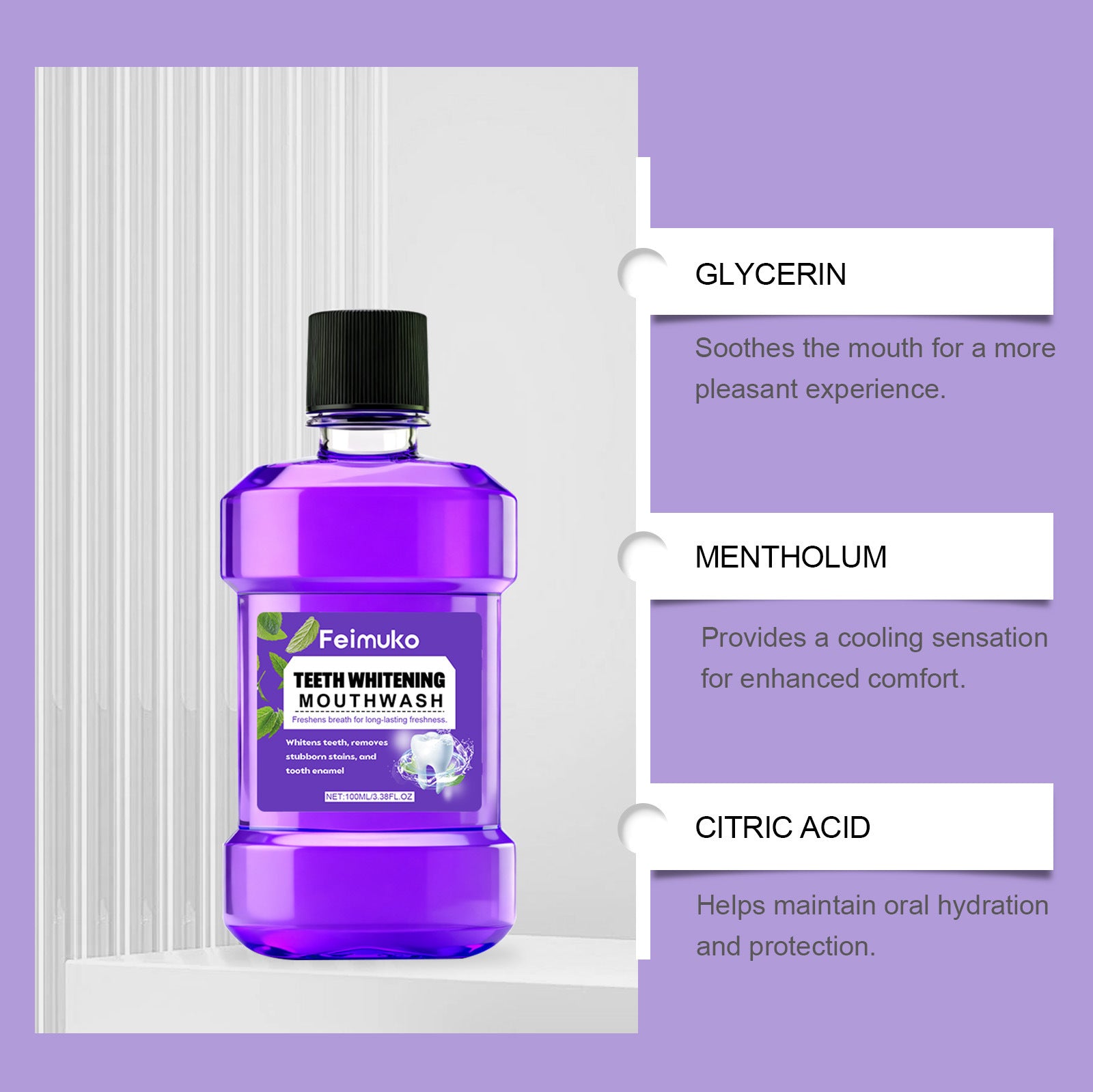 Mouthwash care liquid