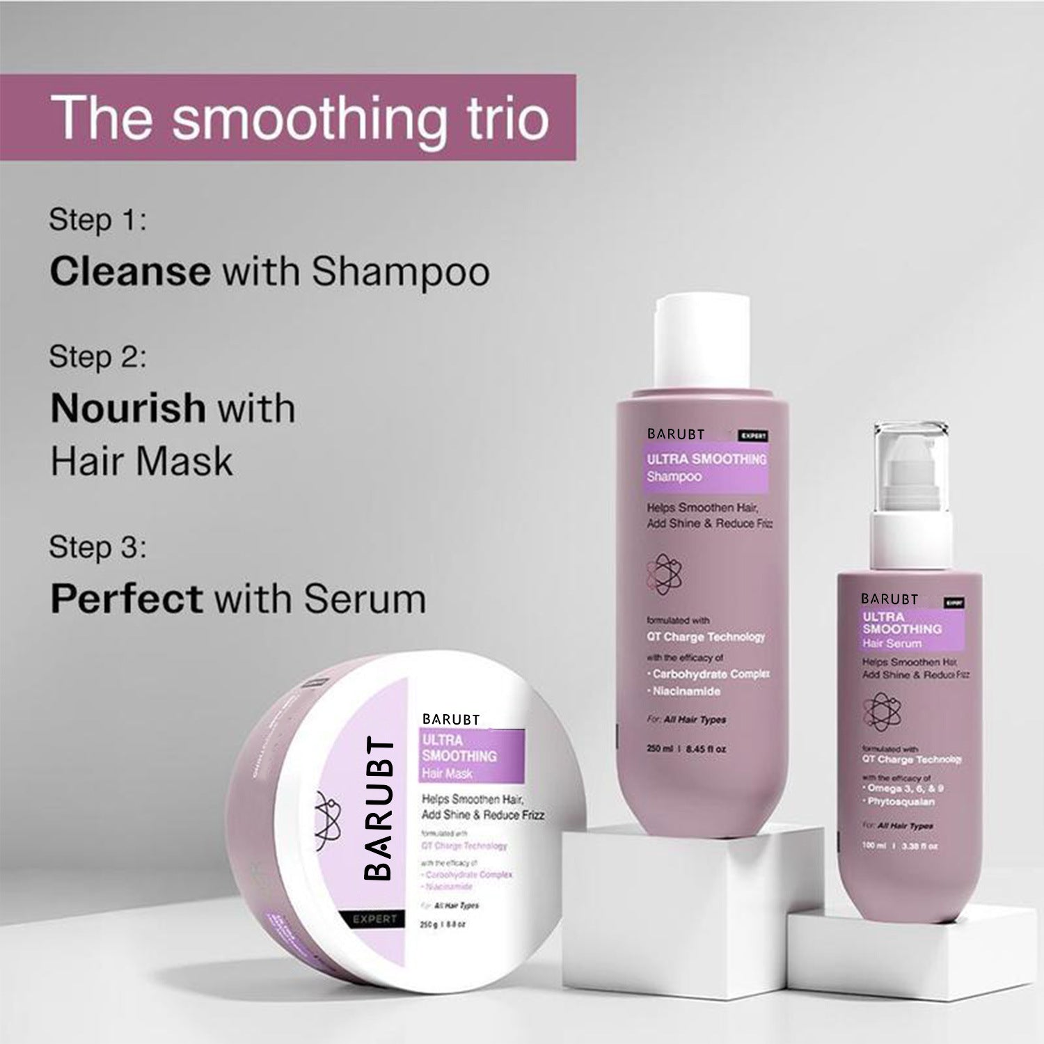 Hair Care Mask for Frizz Control and Hydration